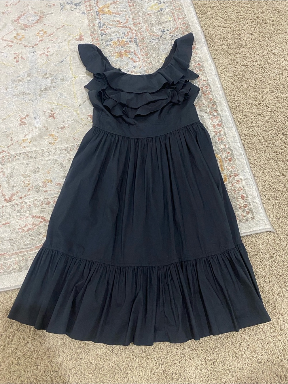 Maggy London Ruffle Tiered Dress